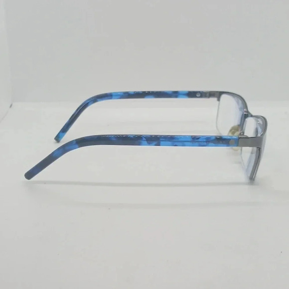 RX-ABLE MARC JACOBS EYEGLASS FRAMES MARC75 SILVER BLUE - Picture 4 of 4